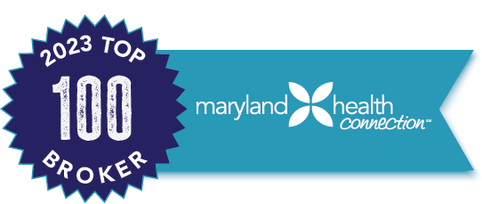 Website Badge Top 100 Broker Maryland Health Connection